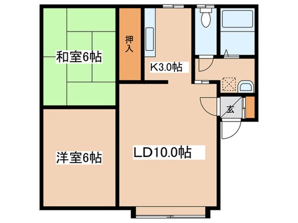 プラザストリ－トの物件間取画像